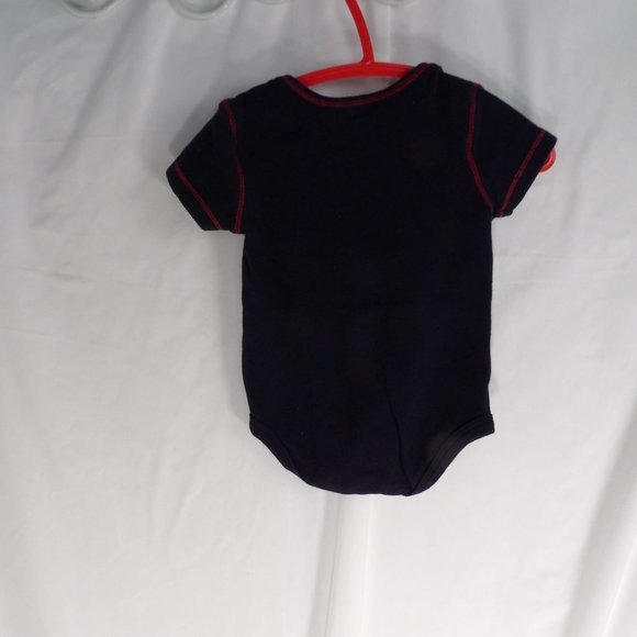 Lot of Two Angels Team Blue/ Red Onesies Size 0/3M - Picture 3 of 13